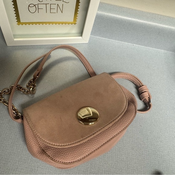 Elegant Pink nide suede Bag Zara - Picture 2 of 8